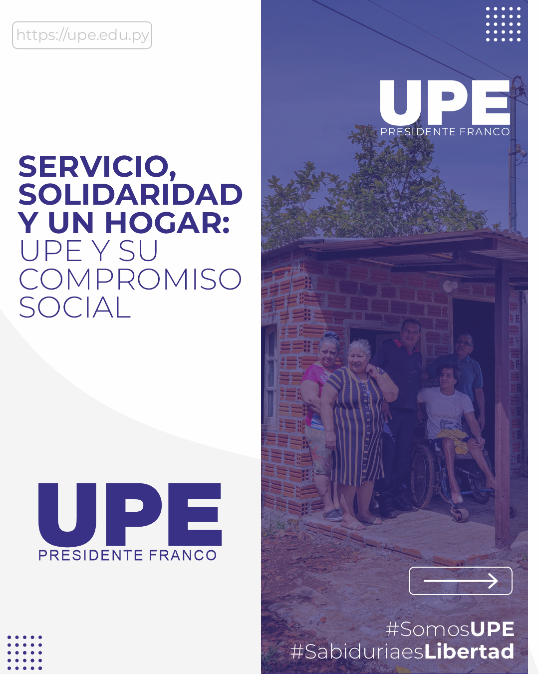 UPE colabora en Construcción de Vivienda: Servicio, Solidaridad y Compromiso Social
